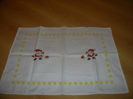 Pano de natal para tabuleiro